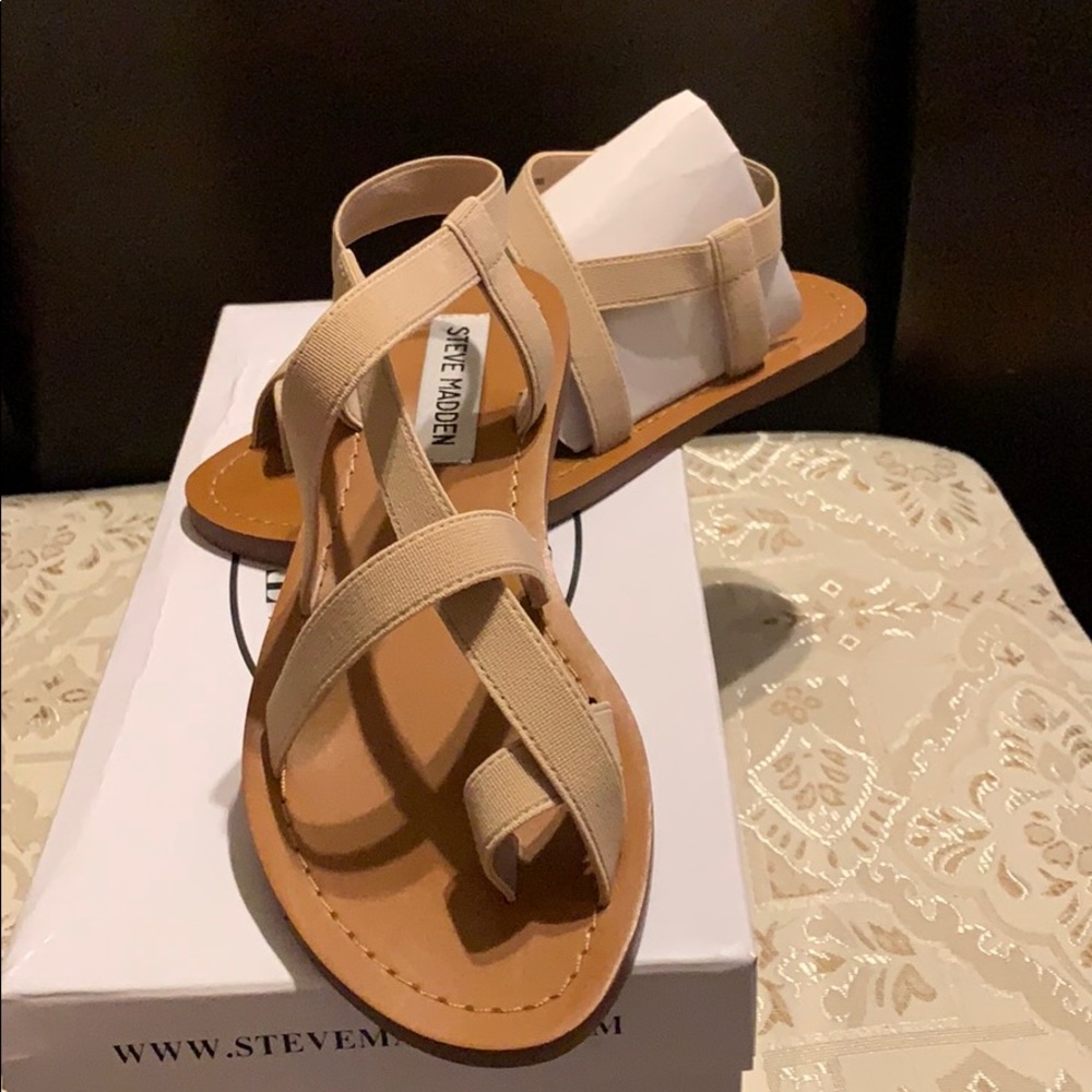 Brand New Box Steve Madden Blush Sandals Size 5.5